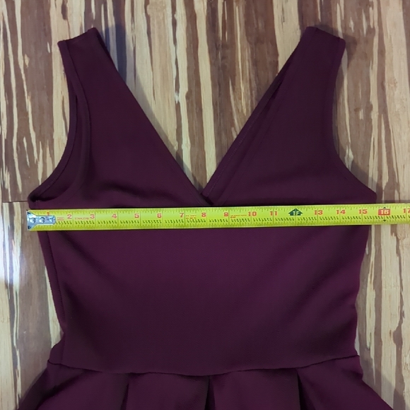 24/7 Comfort Apparel High Low Sleeveless Dress with Pockets - Picture 3 of 4